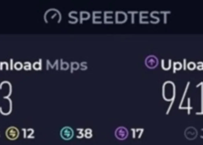 Gigabit High-speed Internet Modern *